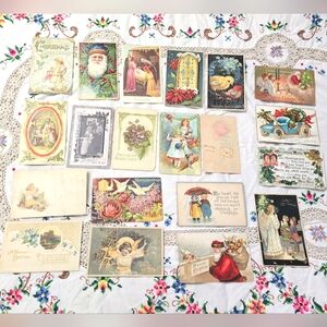 Vintage Holiday Greeting Cards Collection